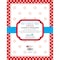 Barker Creek Red & White Dot Computer Paper, 50 sheets/Package 716 - alternate 2